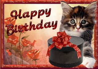 Greeting Card Happy Birthday Card 3D Card Lenticular Card