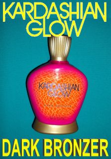 Kardashian Glow︱Dark Bronzer︱Silicone︱Tanning Bed Lotion