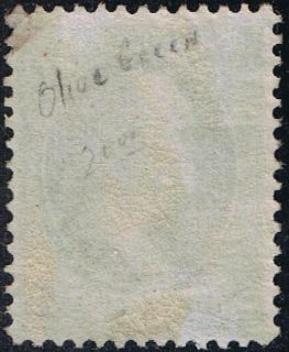 USA Stamp 158 3c Green Bank Note 1873 MH RG