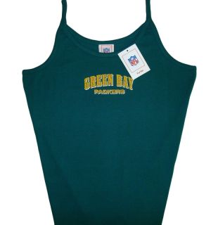 Green Bay Packers NFL Womens Ladies Cami Tank Top XL NWT