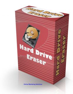 Computer PC Hard Drive Disc Wiper Cleaner Data Erase Windows Seven XP