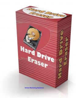 Computer PC Hard Drive Eraser Data Disc Wiper Cleaner Windows Seven XP