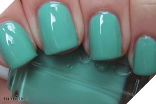 Essie Nail Polish E720 Turquoise Caicos New Creamy Mint Green Color