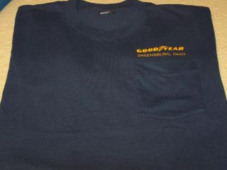 Goodyear Air Springs Greensburg Oh Vtg 1980s T Shirt