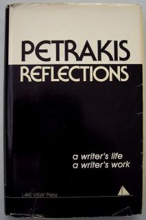 Reflections by Harry Mark Petrakis 1983 HC Signed 0941702049