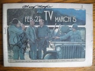  by Harry Morgan and Loretta Swit . The Signatures by Harry Morgan