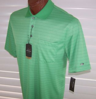Greg Norman Golf Play Dry UV Protection Polo Shirt Sz M Gumdrop
