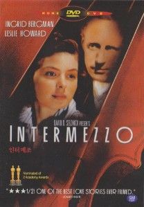 Intermezzo A Love Story 1939 Ingrid Bergman DVD
