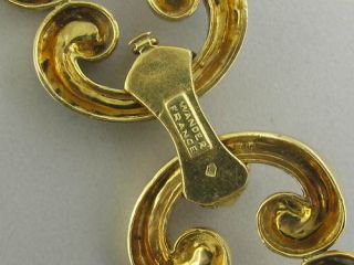 Wander France 18K Gold Necklace Brooch Bracelet 365 4G