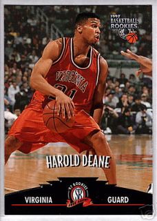 HAROLD DEANE 1997 Scoreboard Rookies #24 Virginia