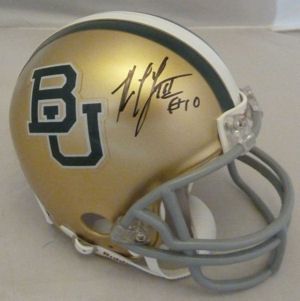 Robert Griffin III RG3 Autographed Signed Baylor Bears Riddell Mini