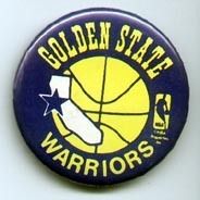 Old Golden State Warriors Logo Pinback Button UNSOLD