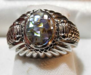 Caerleon Goldman Kolber 14kt Ster Ring Confetti Bezel