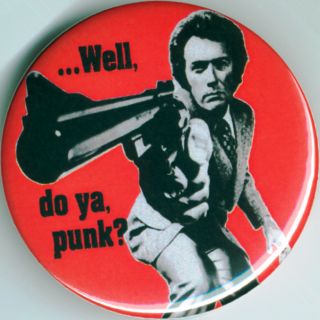 Dirty Harry Magnum Force 1 25 Pin Button Badge Magnet 1973 Clint