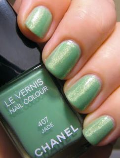 Authentic Chanel Jade Green 407 Nail Polish Le Vernis BNIB