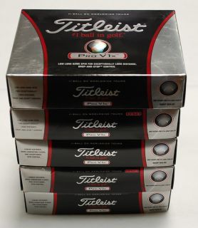 New Titleist Pro V1x Lot of 5 Dozen 60 Golf Balls No Logos