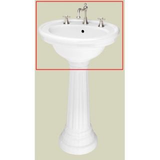 St Thomas Creations Mayfair Pedestal Sink Basin  
