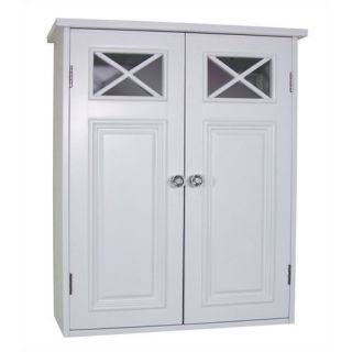 Elegant Home Fashions Dawson Wall Cabinet with Single Door and Shelves