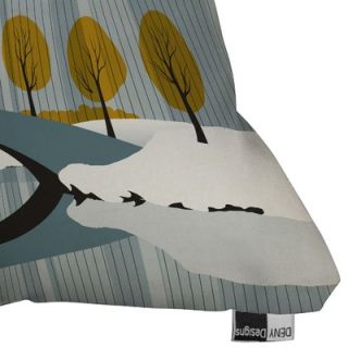 DENY Designs Anderson Design Group Central Park Snow Throw Pillow