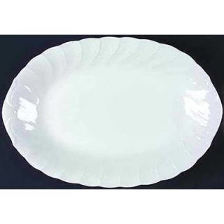 Nikko Ceramics White Satin 14 Platter