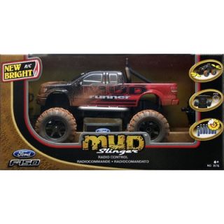 New Bright 115 Scale Radio Control Vehicle Mud Slinger Ford F 150