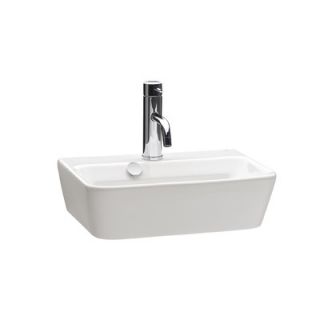 Bissonnet Emma 16.5 Ceramic Bathroom Sink in White
