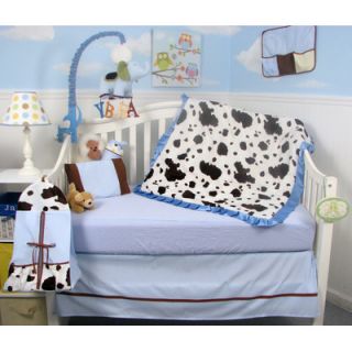 Soho Designs Moo Moo Baby 14 Piece Crib Nursery Bedding Set