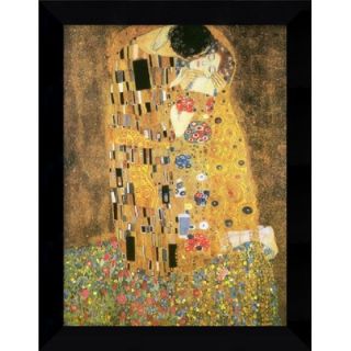  1907 by Gustav Klimt, Framed Canvas Art   22.62 x 17.62   DSW01512