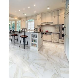  Timeless Collection 19 9/16 x 19 9/16 Field Tile in Calacatta Pearl
