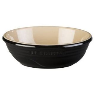 Le Creuset 18 Ounce Small Oval Serving Bowl in Black Onyx   PG4200