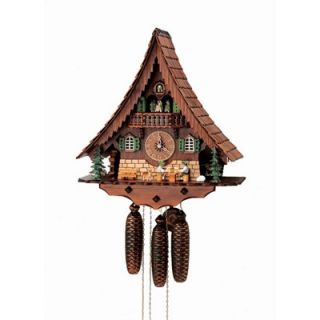Schneider 18 Chalet Cuckoo Clock with Moving Beer Drinkers and