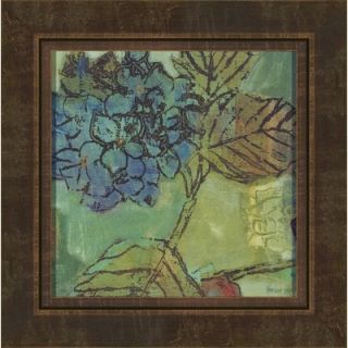  August Blue by Lisa Snow Lady Wall Art   17 x 17