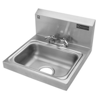Griffin Hand Wash Sink with Deck Mount Faucet   H30 224C