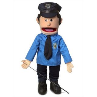 Silly Puppets 25 Caucasian Policeman Full Body Puppet