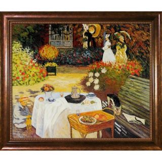  Home The Luncheon Canvas Art by Claude Monet Impressionism   31 X 27