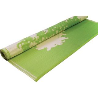 Koko Company Lime/Offwhite Tree Floormat