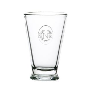 French Home Gourmet La Rochere Napoleon 10.5 Oz Monogrammed Tall Glass