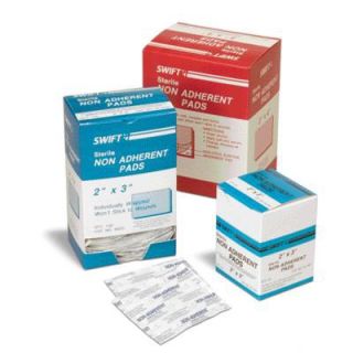 Swift First Aid 3 X 4 Non Adherent Sterile Pads (50 Per Box