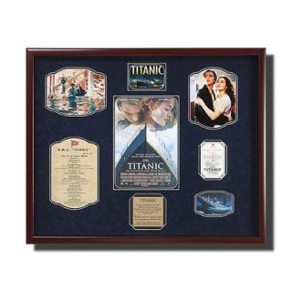 Legendary Art Framed Titanic Memorabilia