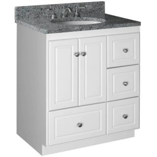 Strasser Woodenworks Simplicity 30 Vanity (Cabinet Only) with Right