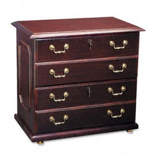 DMi Governors Series Two Drawer Lateral File, 32w x20d x 30h, Mahogany
