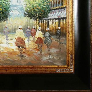  Eiffel Canvas Art by Various Artists Traditional   35 X 31