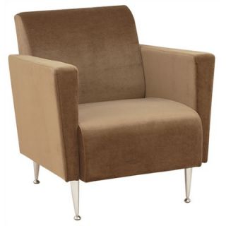 Adesso Memphis Velvet Club Chair in Olive Brown   WK4221 33