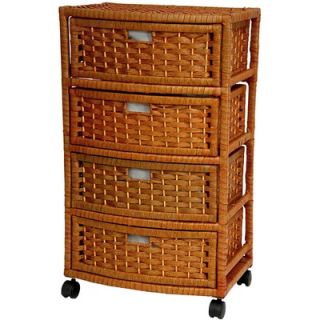 Oriental Furniture 29 Chest of Drawers in Honey   JH09 051 4 HON