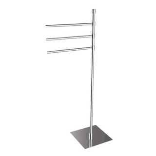 WS Bath Collections Complements 35.6 x 9.1 Rampin Towel Stand in