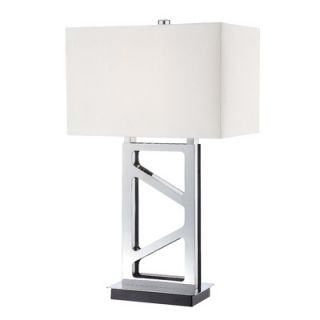 George Kovacs One Light 29 Table Lamp in Polished Nickel   P795 613