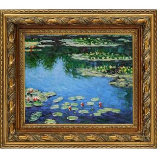  Lilies Canvas Art by Claude Monet Impressionism   35 X 31
