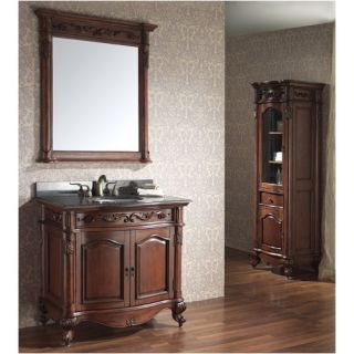 Provence 37 Bathroom Vanity in Distressed Antique Cherry