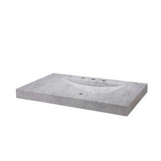 Xylem Marble 36 Vanity Top with Integrated Bowl