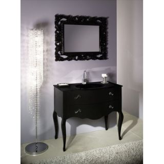 Iotti by Nameeks Boheme 39.2 Bathroom Vanity Set in Glossy Black